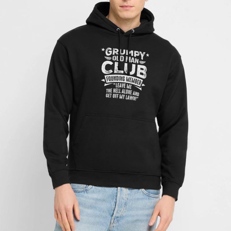 Grumpy Old Man Grumpy Unisex Hoodie