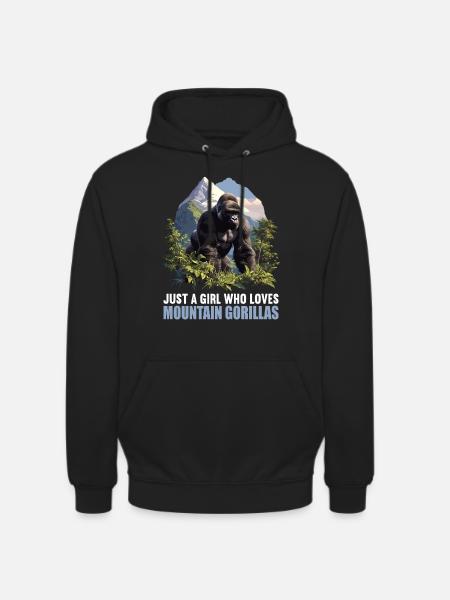Berggorillas Berggorilla - Unisex Hoodie - Schwarz