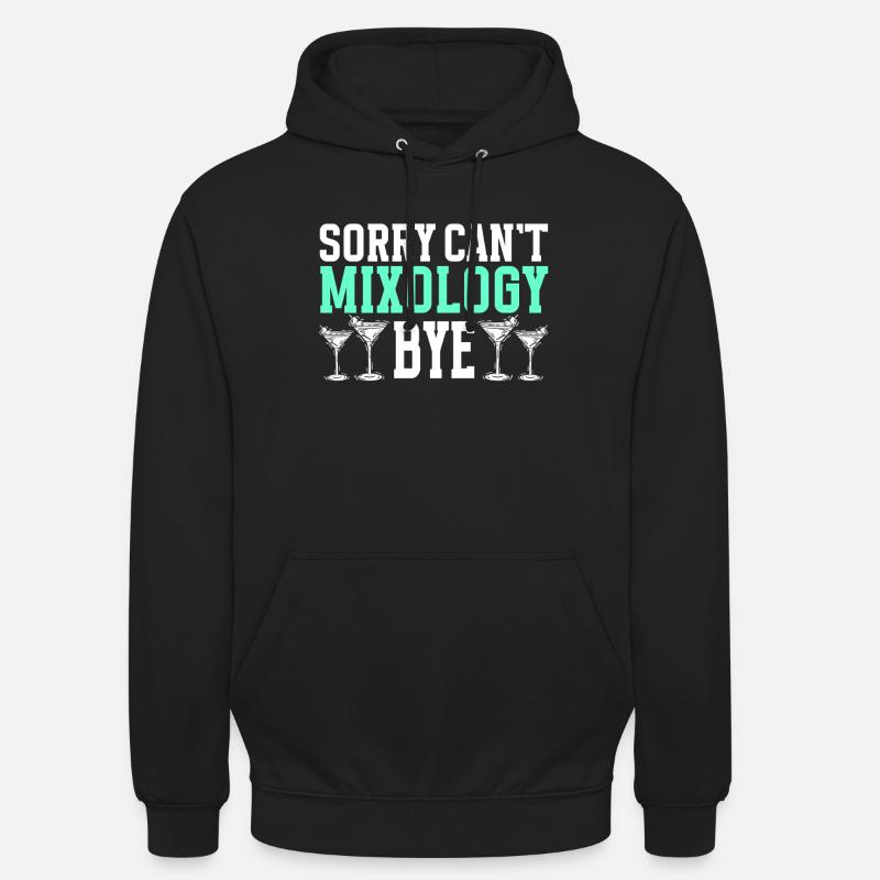 Mixologist Barkeepker Bartender Mixology - Unisex Hoodie - Schwarz
