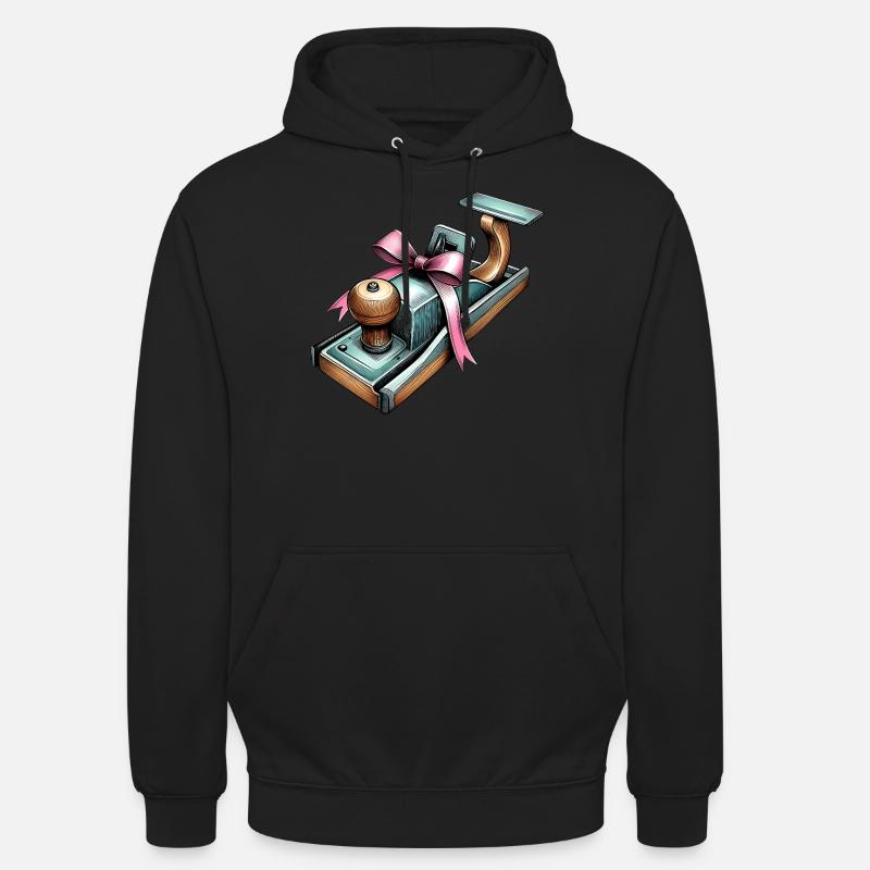 Coquette Arc Menuisier - Sweat-shirt à capuche unisexe - noir
