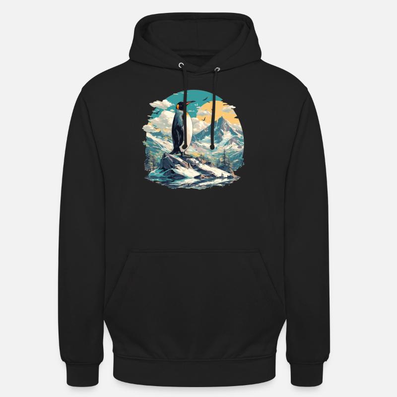 Penguins Penguin - Unisex Hoodie - black