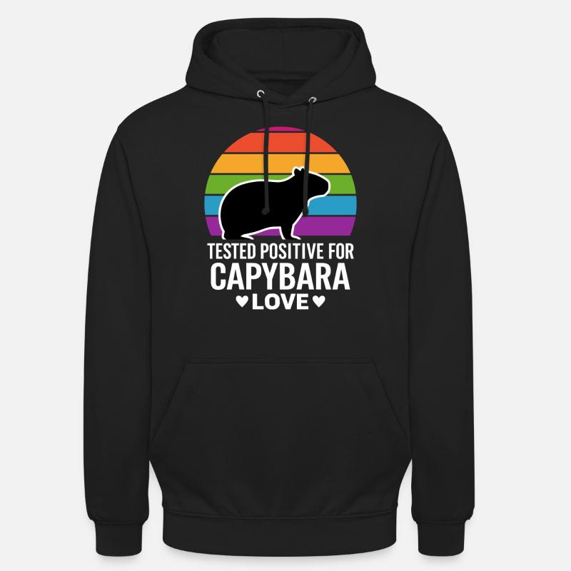 Capybara - Unisex Hoodie - Schwarz
