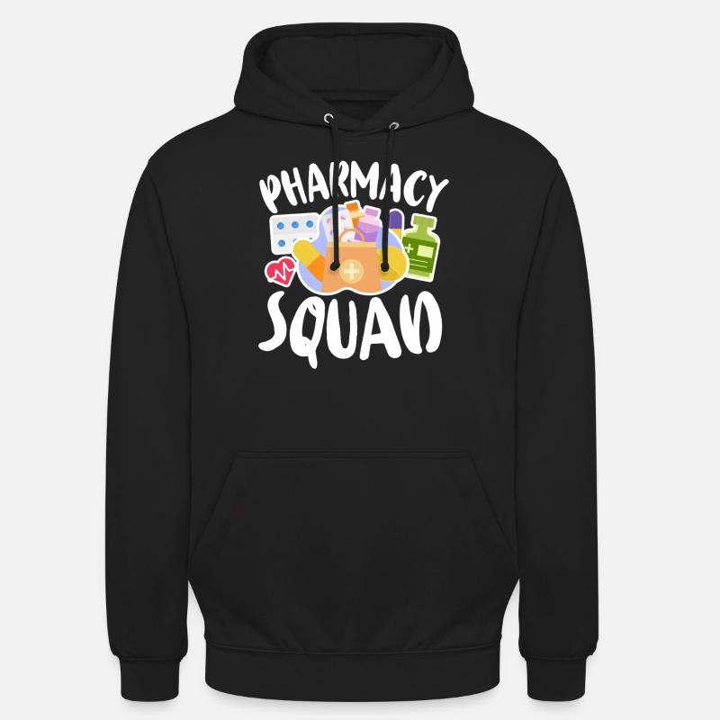 Pharmacy Tech Technician - Unisex Hoodie - black