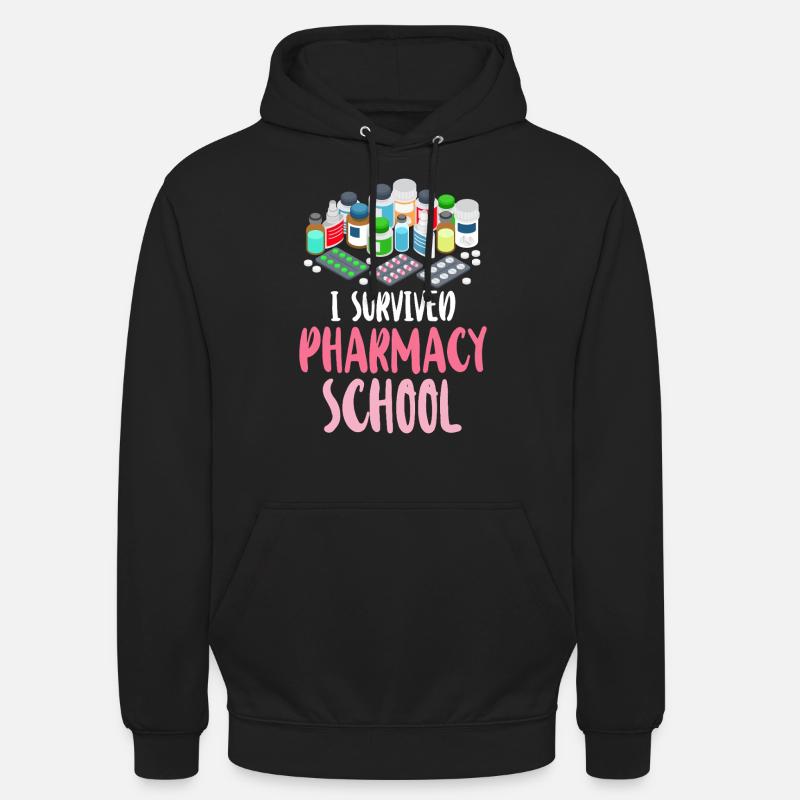 Technicien en pharmacie - Sweat-shirt à capuche unisexe - noir
