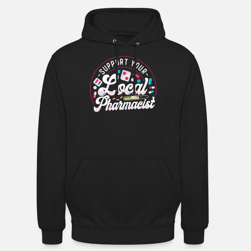 Pharmacy Tech Technician - Unisex Hoodie - black