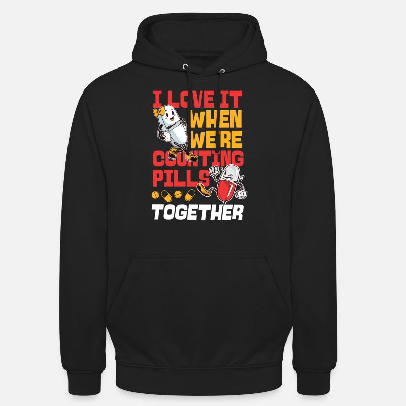 Pharmacy Tech Technician - Unisex Hoodie - Schwarz
