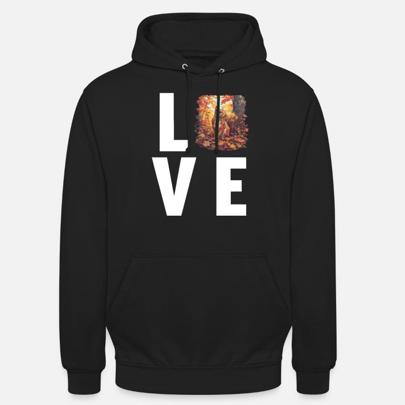 Squirrel - Unisex Hoodie - black