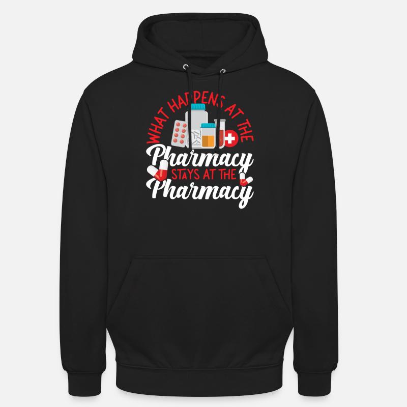 Pharmacy Tech Technician - Unisex Hoodie - black
