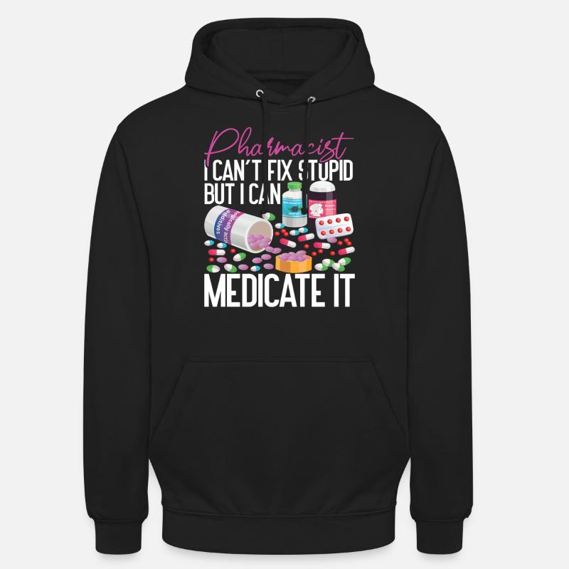 Pharmacy Tech Technician - Unisex Hoodie - Schwarz