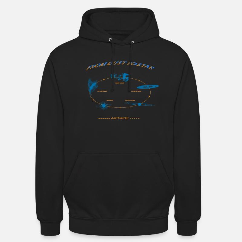 Lebenszyklus eines Sterns - Unisex Hoodie - Schwarz