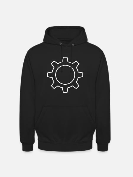 Gear Engineer Mechanic - Unisex Hoodie - black