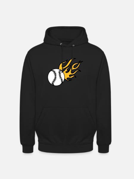 Baseball Tribal ... / + - Unisex Hoodie - black