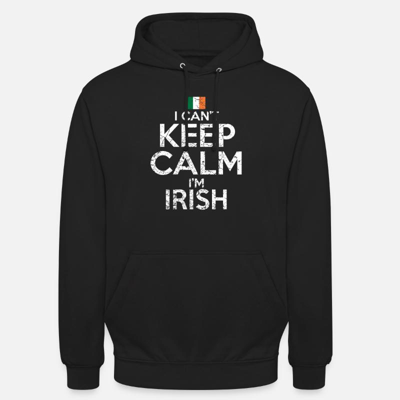Irlande Irish Funny - Sweat-shirt à capuche unisexe - noir
