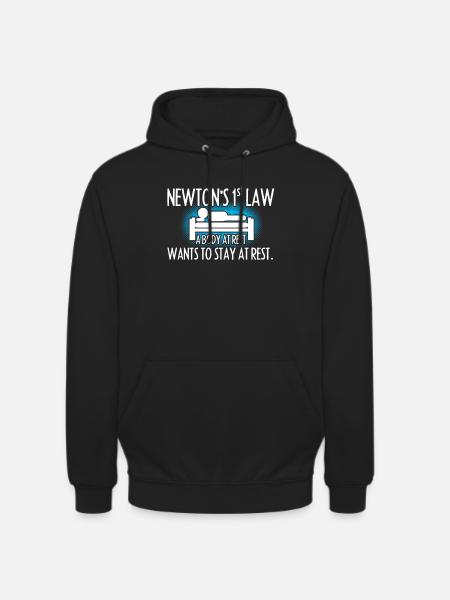 Newtonian physics - Unisex Hoodie - black