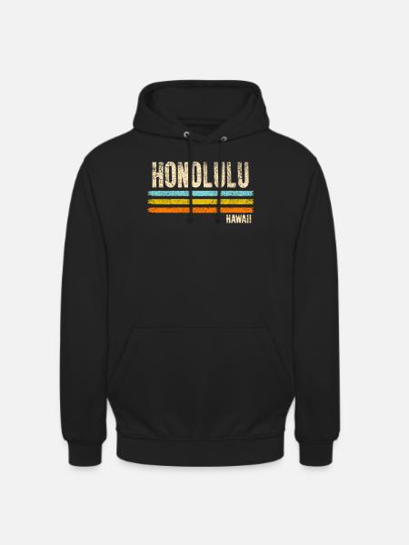 Honolulu Hawaii - Unisex Hoodie - black