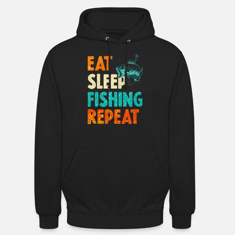 Pêcheur - Sweat-shirt à capuche unisexe - noir