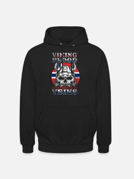 Norwegian viking - Unisex Hoodie - black
