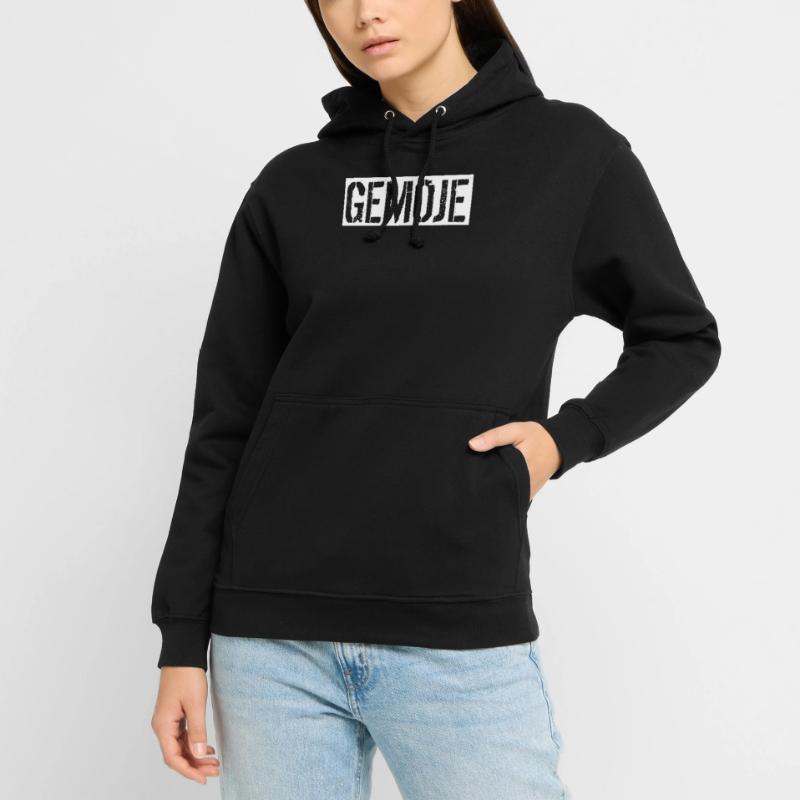 Gemoje Hessisch dialecte cadeau de dialecte de la Sarre Sweat-shirt à capuche unisexe