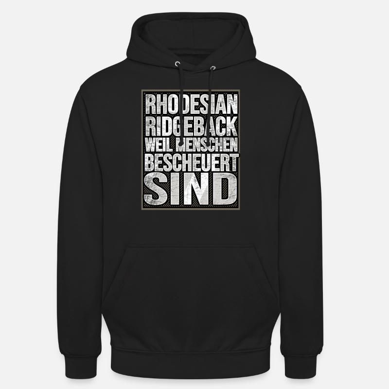 Rhodesian Ridgeback - Unisex Hoodie - Schwarz