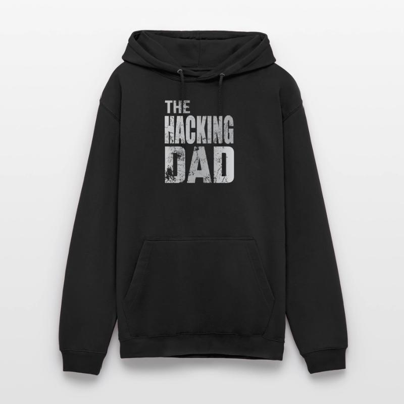 Le Hacking Dad Hacking Père Papa Code ordinateur Sweat-shirt à capuche unisexe