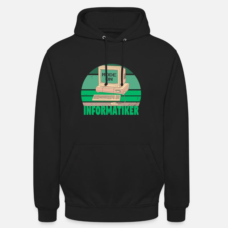 Informatik Computer Programmierer Entwickler Coder Unisex Hoodie