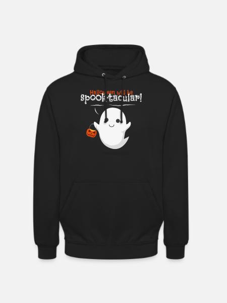 halloween ghost - Unisex Hoodie - black