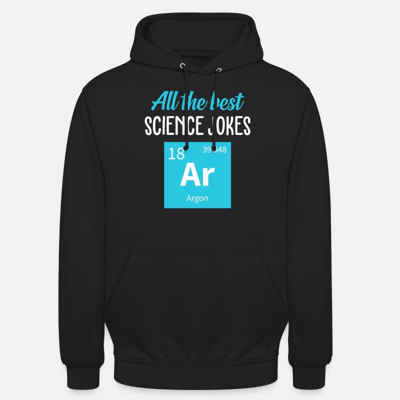 Science nerd physics - Unisex Hoodie - black