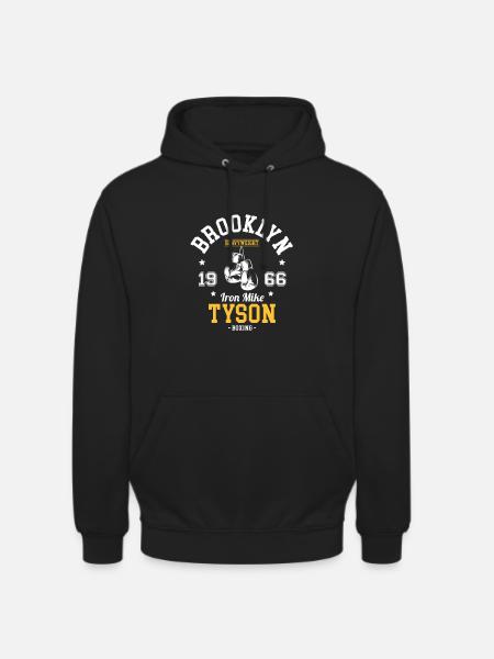 Eisen Mike Tyson - Unisex Hoodie - Schwarz