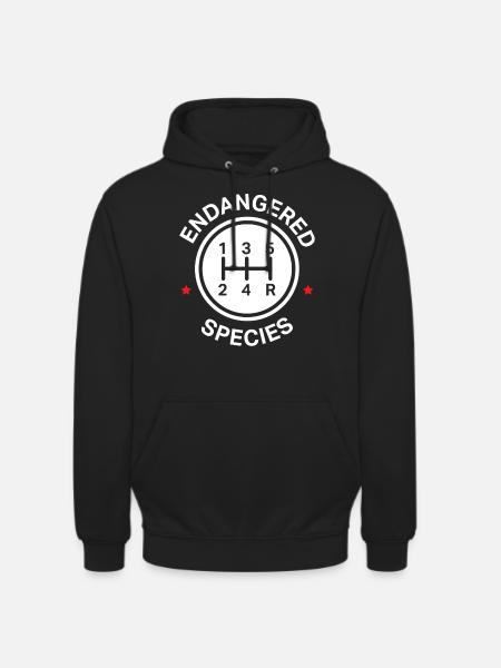 Manual transmissions, Manual shifting - Unisex Hoodie - black