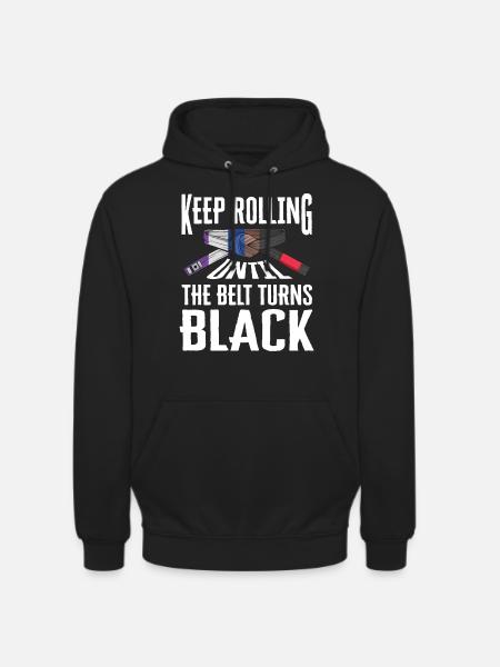 BJJ Black Belt - Unisex Hoodie - Schwarz