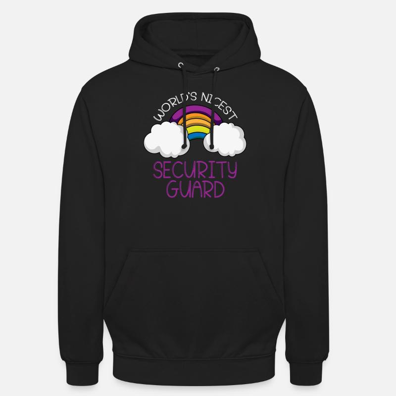 Security Security Guard Security Service - Unisex Hoodie - black