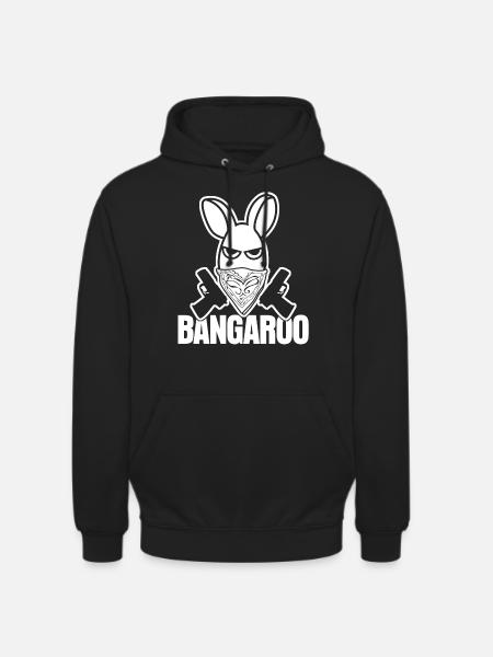 Kangaroo Bangaroo Kangaroos - Unisex Hoodie - black