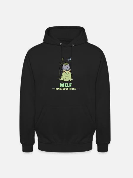 Frosch - Unisex Hoodie - Schwarz