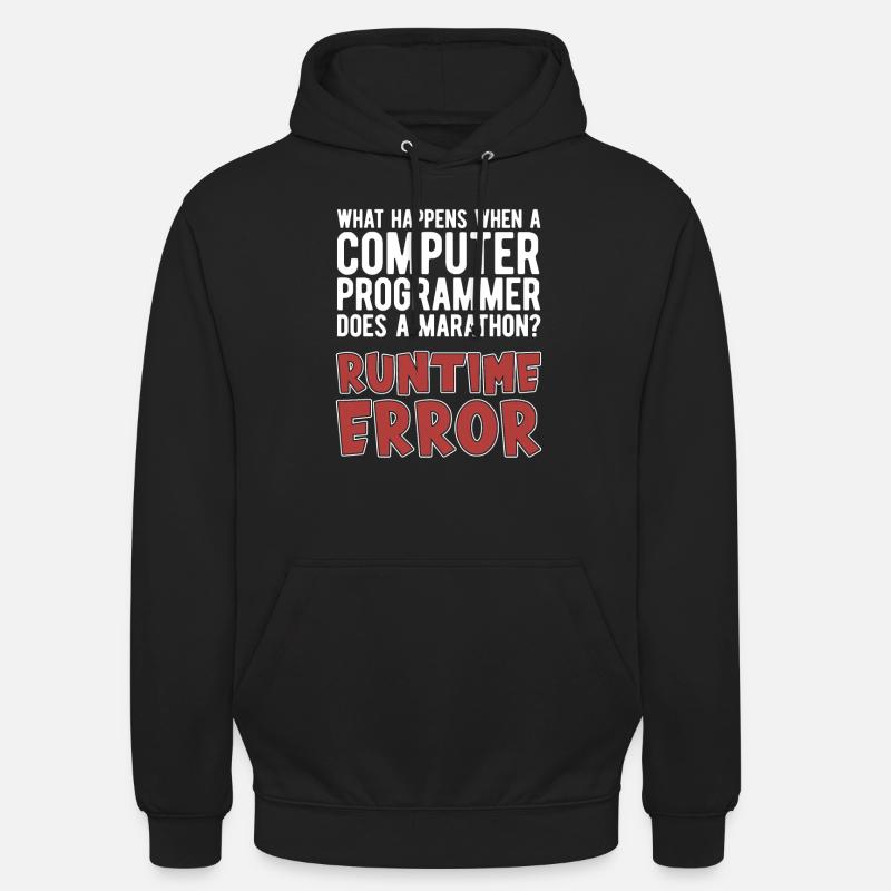 Programmierer Coder Software Entwickler - Unisex Hoodie - Schwarz