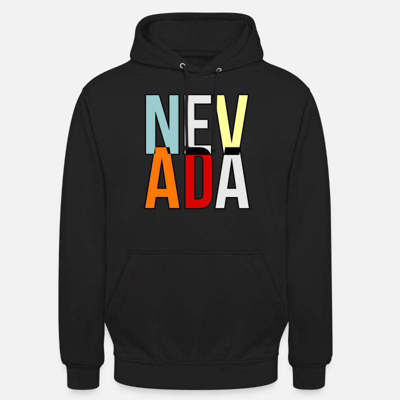Cadeau de vie nevada - Sweat-shirt à capuche unisexe - noir