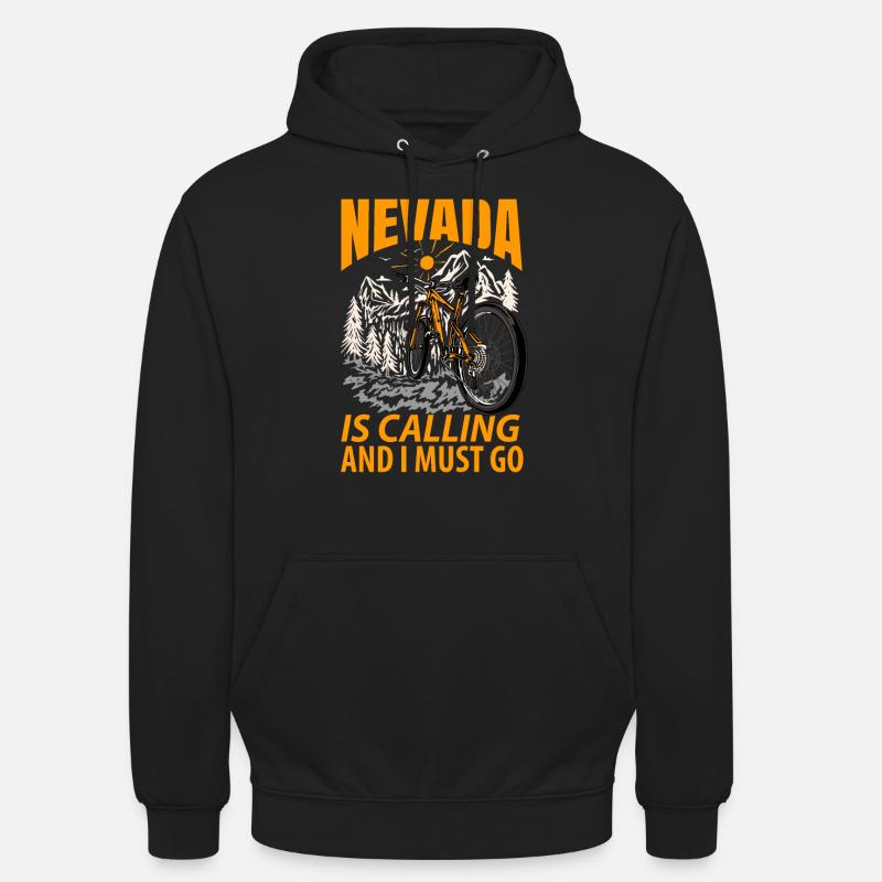 Nevada wurzel geschenk - Unisex Hoodie - Schwarz