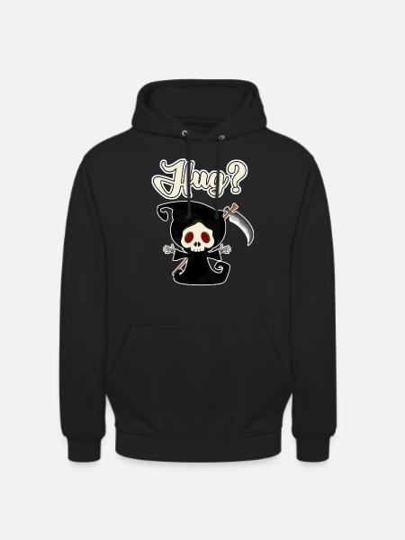 Grim Reaper Hug? Grim Reaper - Unisex Hoodie - black