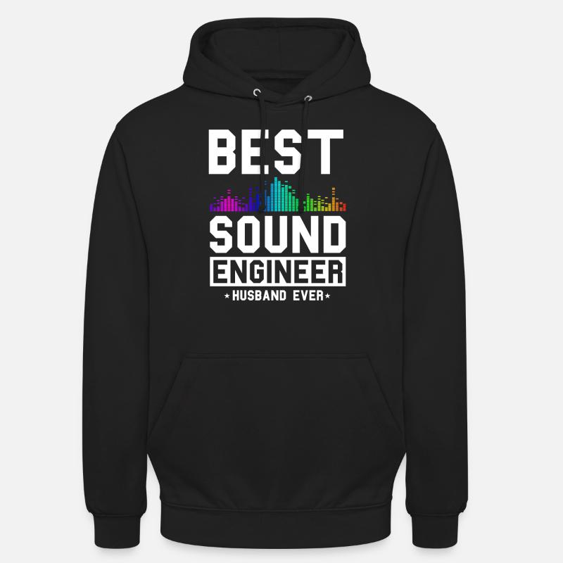 Ingénieur du son Tontechniker - Sweat-shirt à capuche unisexe - noir