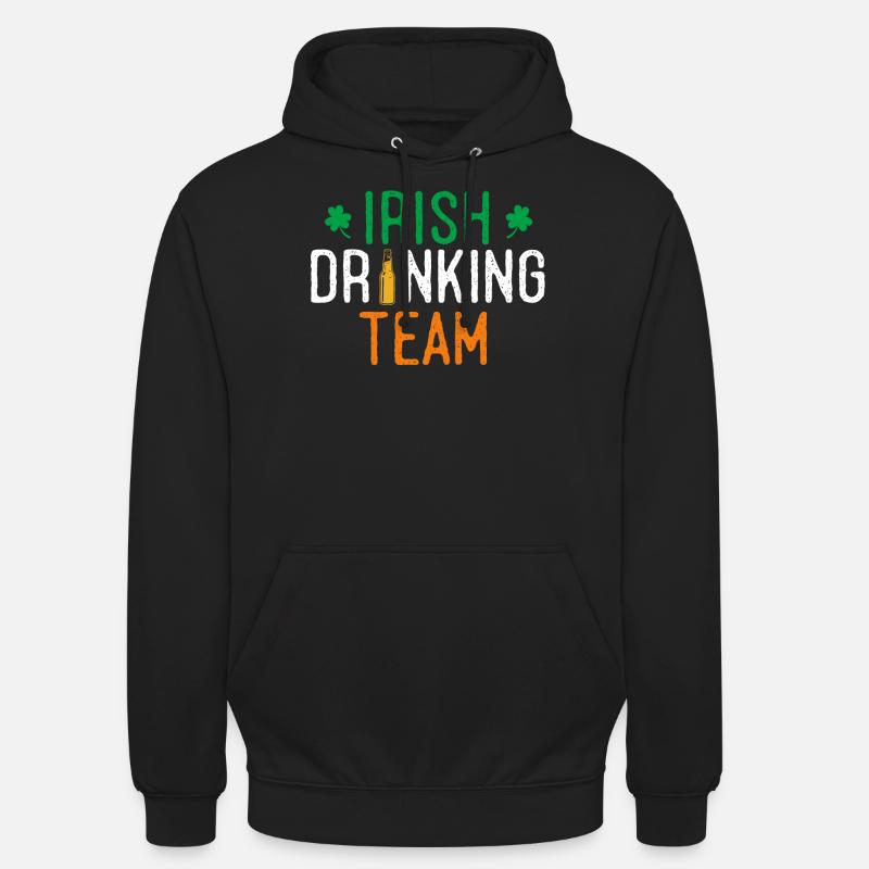 Irisches Trinkteam - Unisex Hoodie - Schwarz