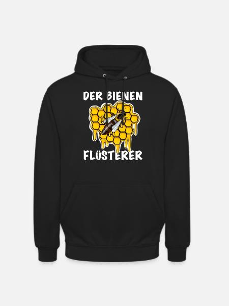 Imker der Bienen Flüsterer - Unisex Hoodie - Schwarz