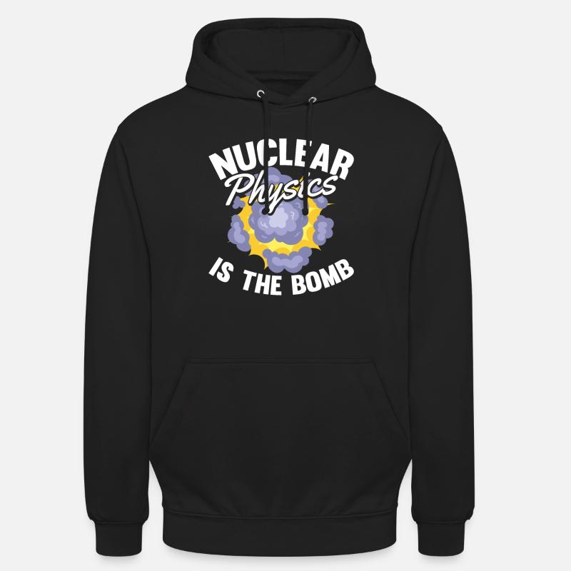 Physicien physicien - Sweat-shirt à capuche unisexe - noir