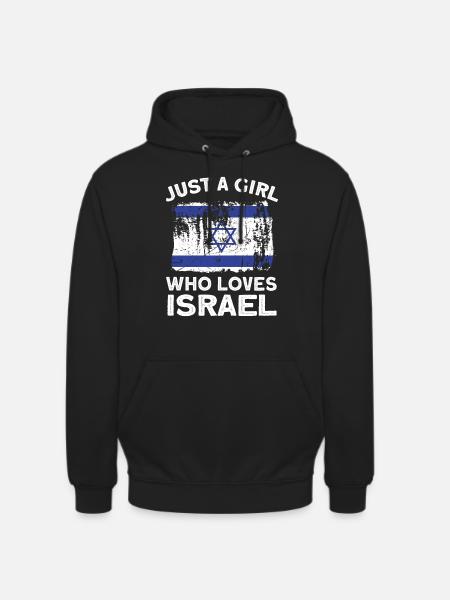 Israel - Unisex Hoodie - Schwarz