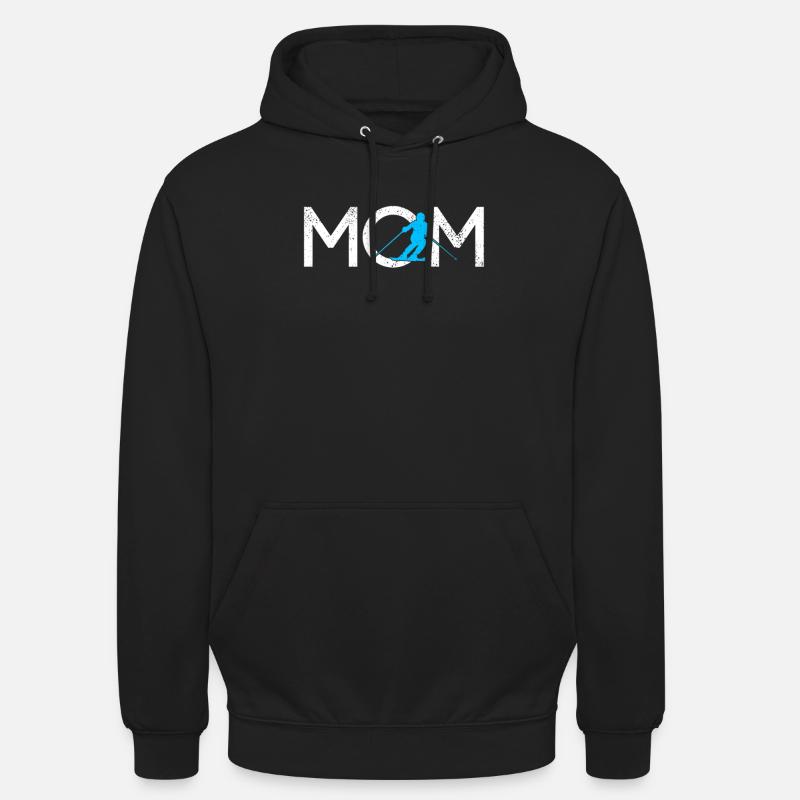 Ski Mama - Sweat-shirt à capuche unisexe - noir