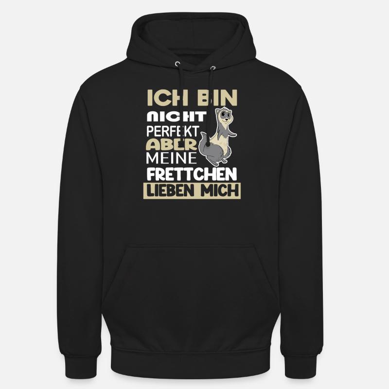 Frettchen - Unisex Hoodie - Schwarz