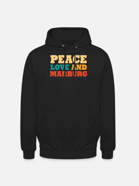 Marburger Marburg - Unisex Hoodie - black