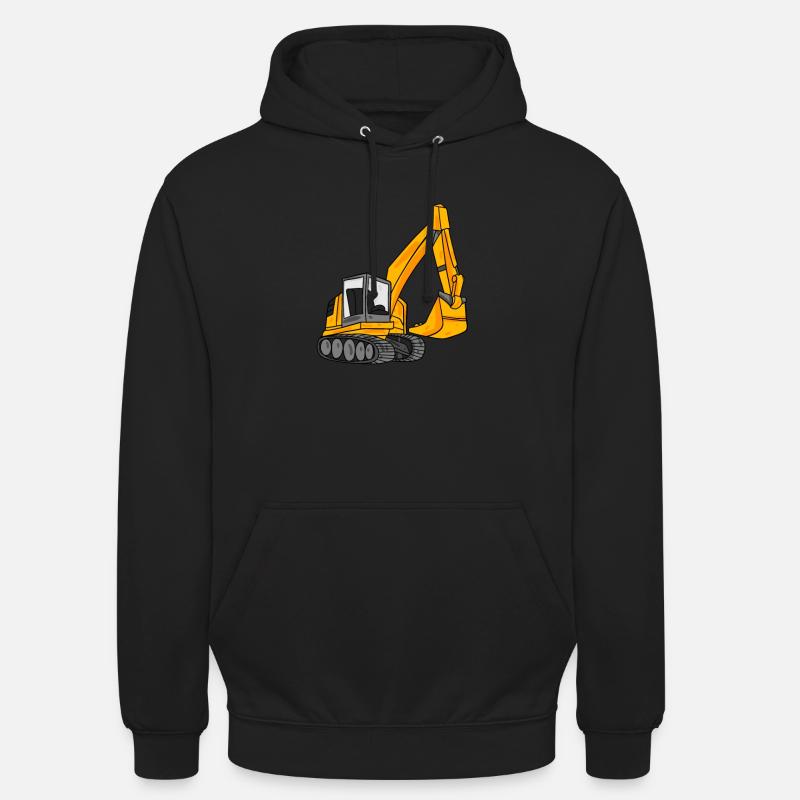 Bagger Baggerfahrer Geschenk - Unisex Hoodie - Schwarz