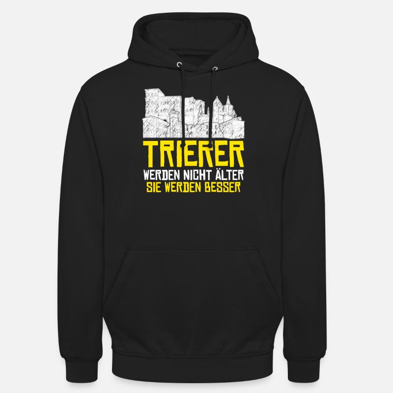Trier Trierer - Unisex Hoodie - Schwarz