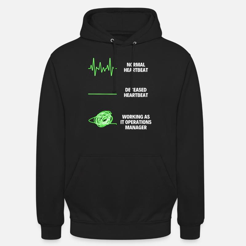 IT Operations Manager Worker IT Computer Unisex Hoodie