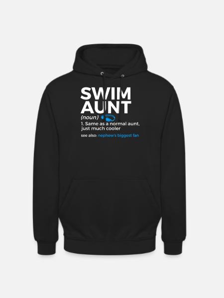 Schwimmer Schwimmen Spruch - Unisex Hoodie - Schwarz