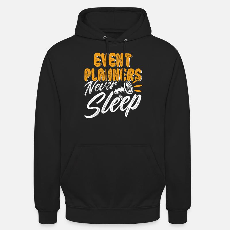 Eventplaner Hochzeitsplaner Event Manager - Unisex Hoodie - Schwarz